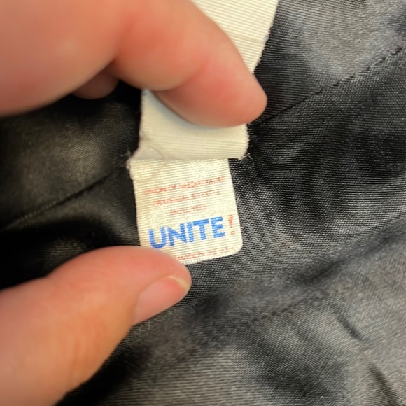 ISAAC MIZRAHI VINTAGE MERINO WOOL UNION MADE PEA COAT 6 - Picture 10 of 17